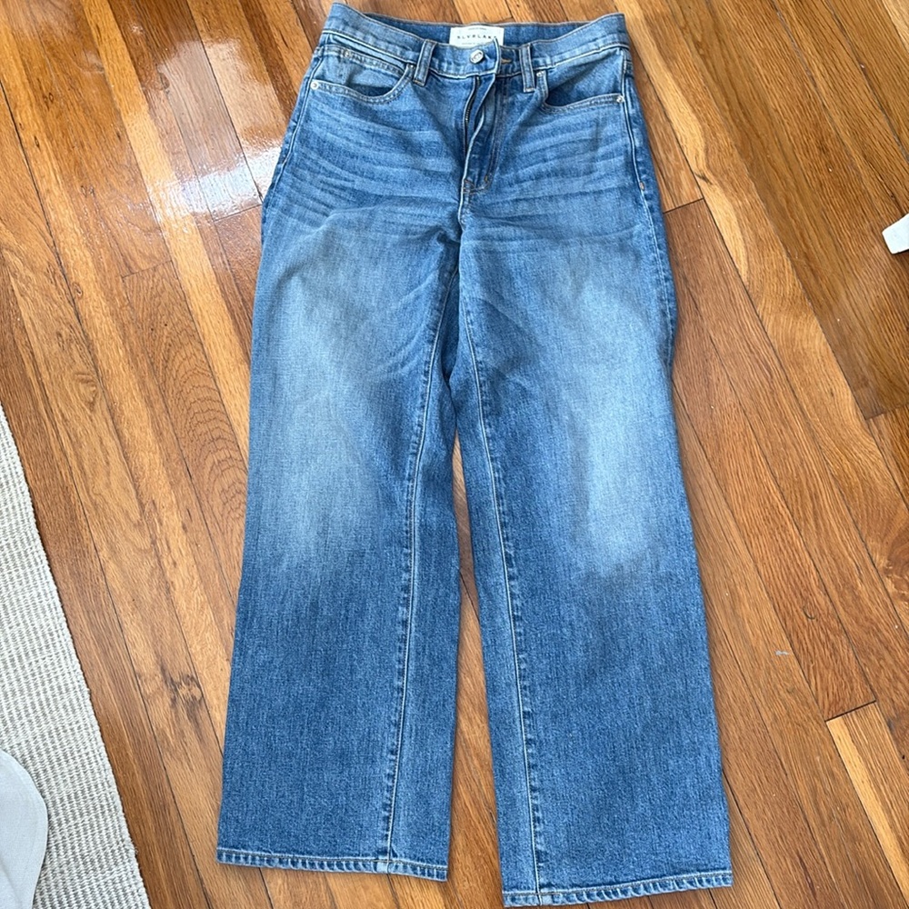 Slvrlake Madison cropped blue jeans size 25 like new fit tts - Picture 3 of 10